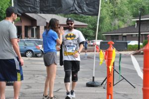 Image of contestants finishing the race